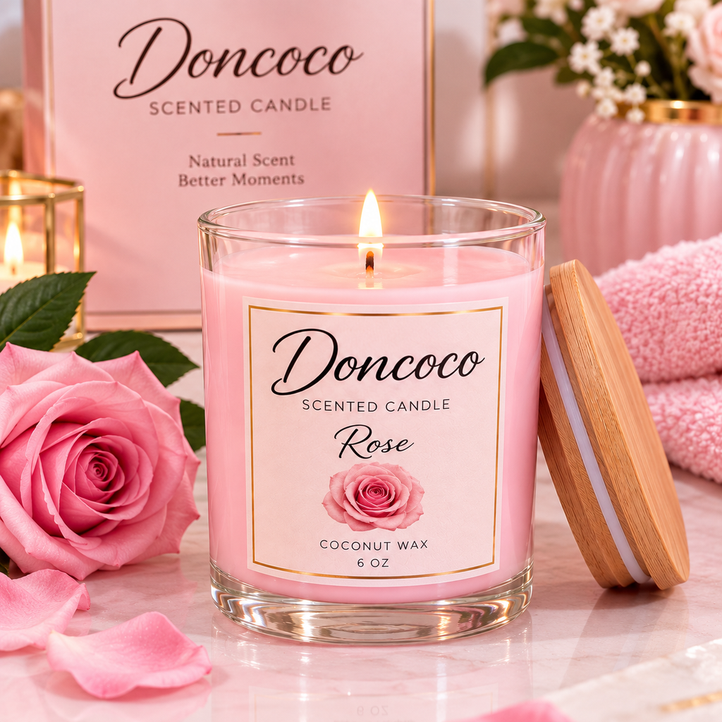 DonCoco – Bougie Parfumée à la Noix de Coco